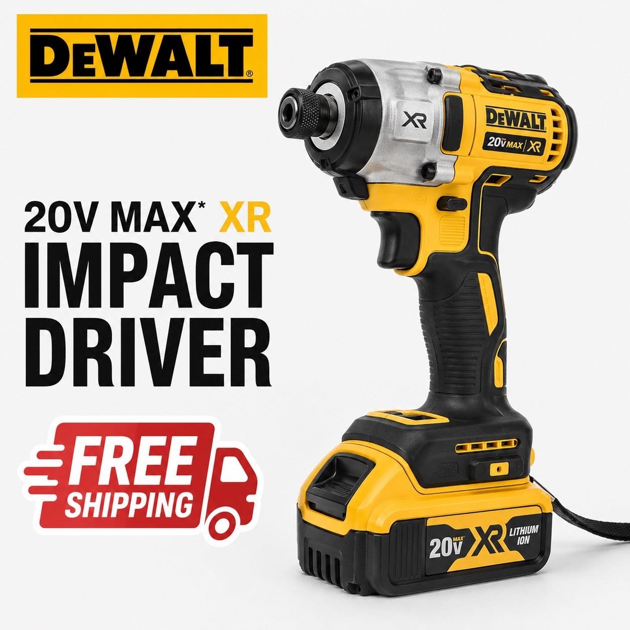 DEWALT DCF887 20V Impact Driver - Black/Yellow (Body Only) gallery