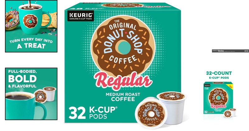 Kosher-Certified 32 Count Medium Roast K-Cup Pods - Flavorful Café Experience gallery
