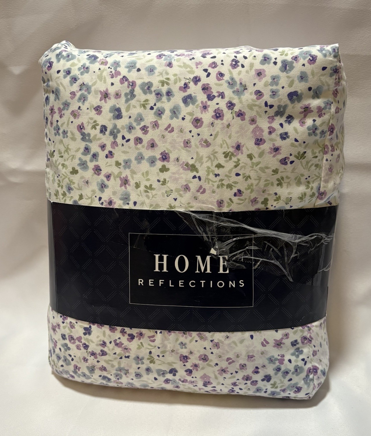 NEW Home Reflections 1200TC Cotton Blend Split King Sheet Set Floral 7pc gallery