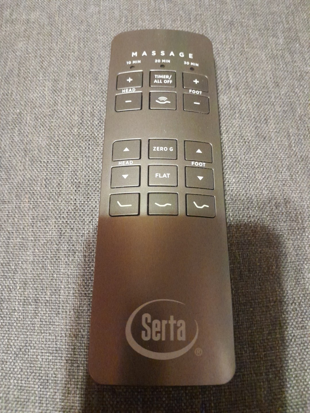 Serta Remote Control RF258C Massage Bed Pre-Owned Works gallery