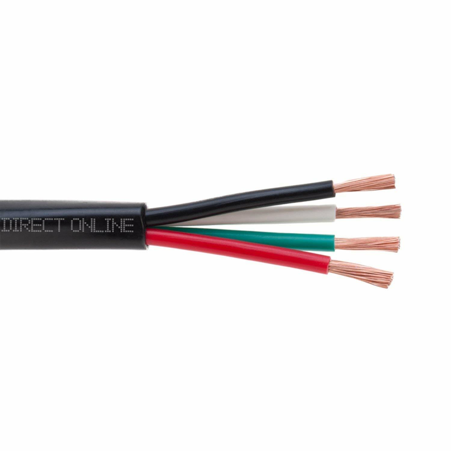 Mini Split Ductless Signal Wire Indoor Outdoor UV Protection Rated 14 AWG 14/4 gallery