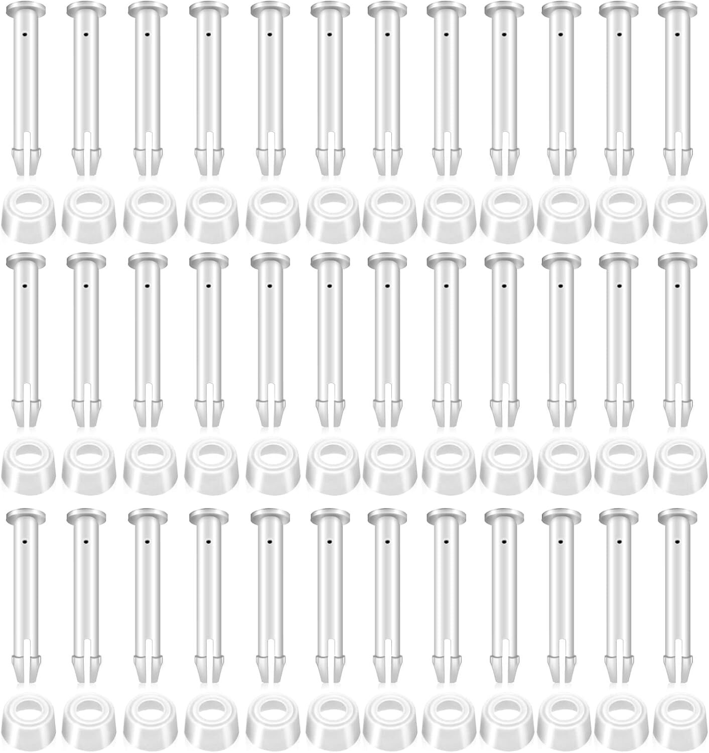 36Pcs Plastic Pool Joint Pins & Seals Compatible with 2.36 Inch, White gallery