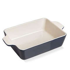 Ceramic Baking Dish, Rectangular Small Baking Pan with Double Handles, 20 Oz …