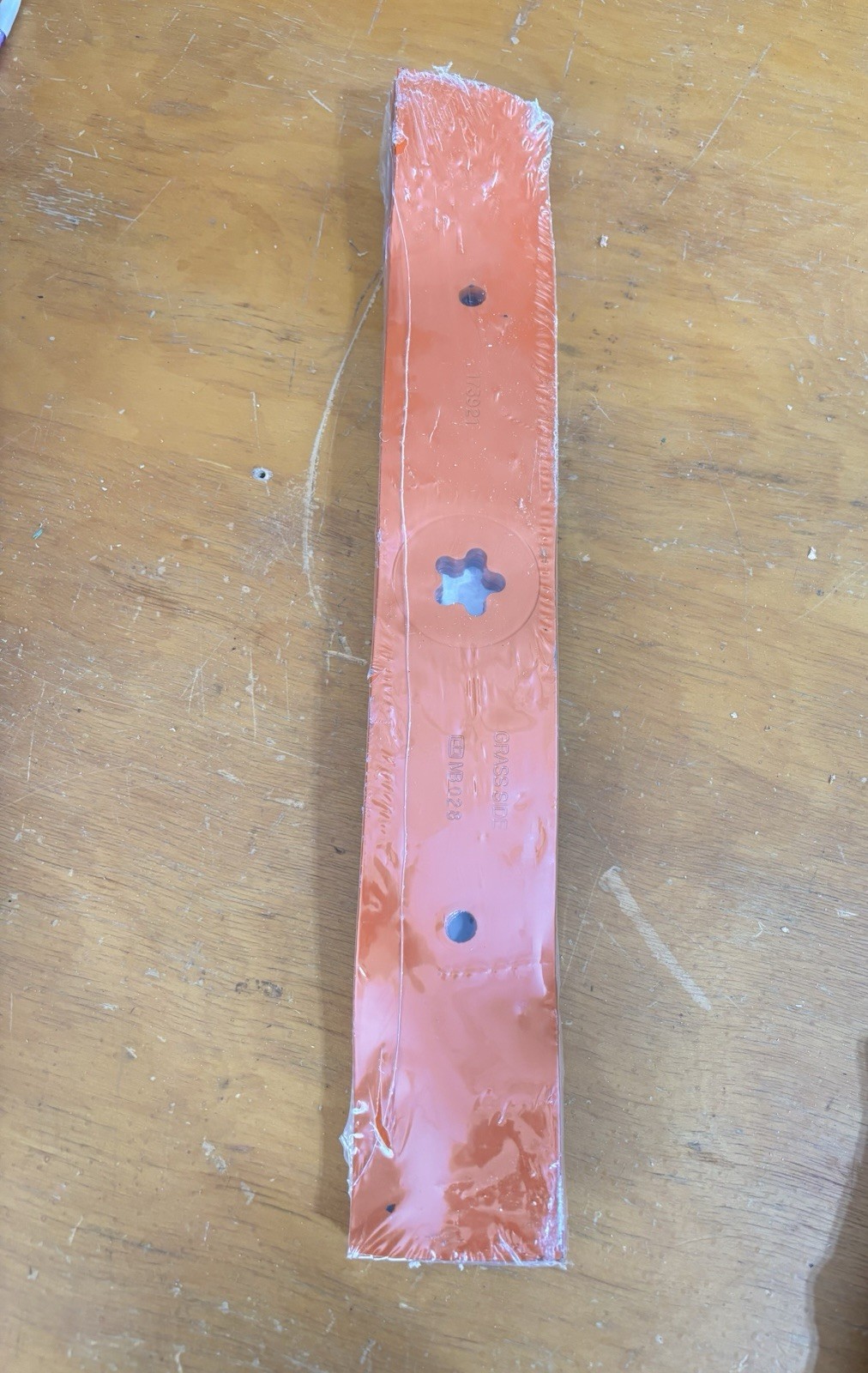 Husqvarna 3-Pack 48-in Mulching Riding Lawn Mower Blades. Orange OEM # 532173921 gallery