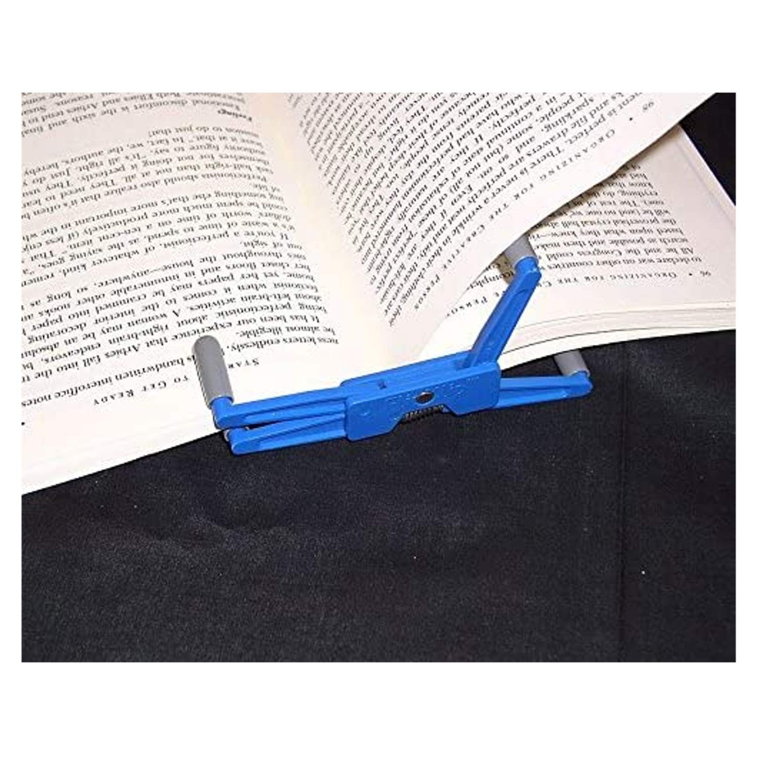 Portable Book Page Holder for Hands Free Reading in Bed, on The Go, on The Tread gallery