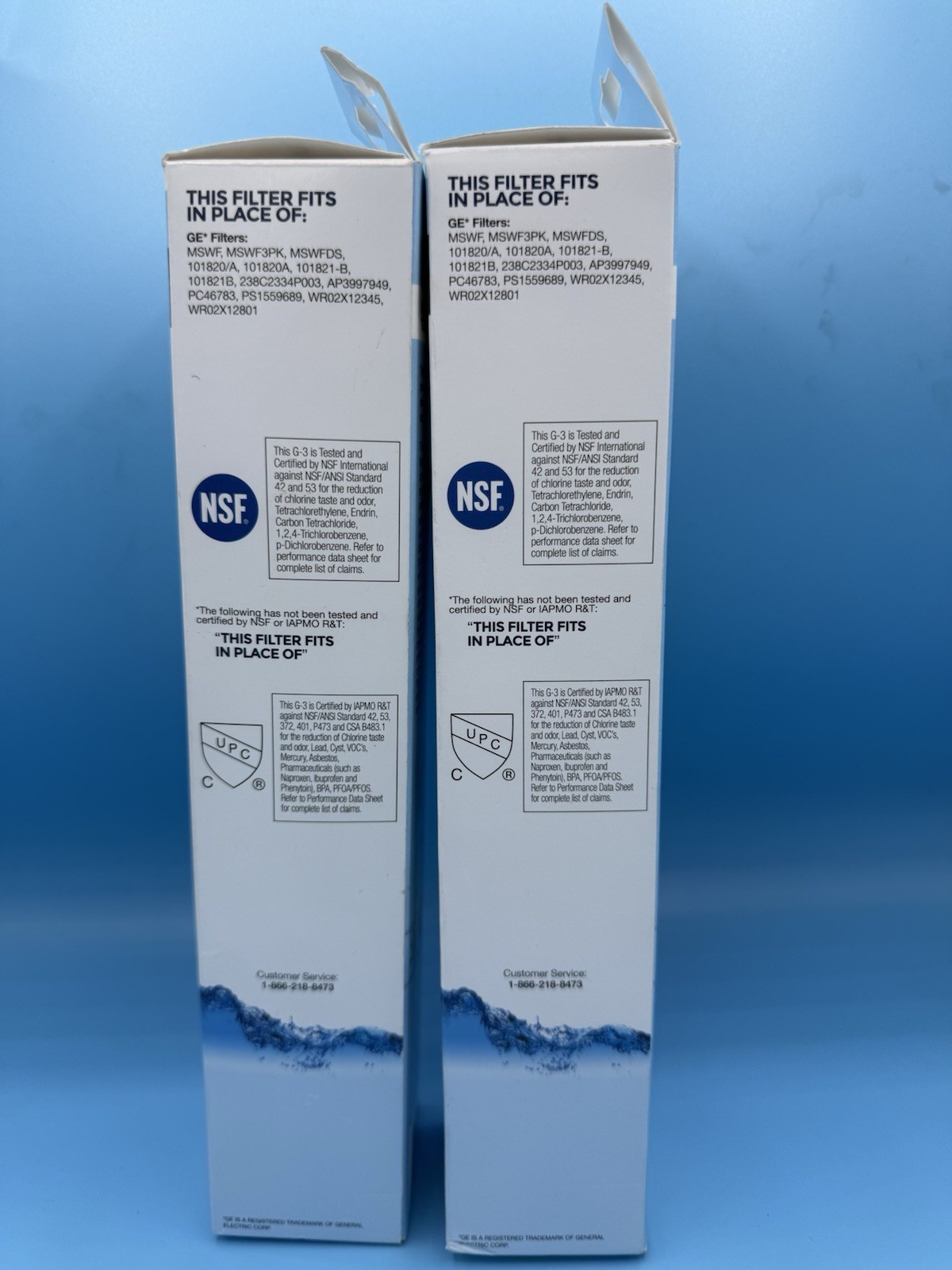 Earthsmart Refrigerator Filter G3 Fits Many GE Models See Description Lot Of 2 gallery