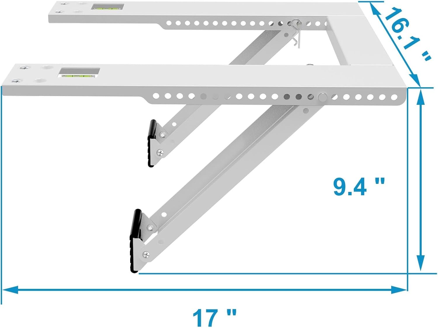Qualward Air Conditioner Bracket Window AC Support Up to 180 lbs, White gallery
