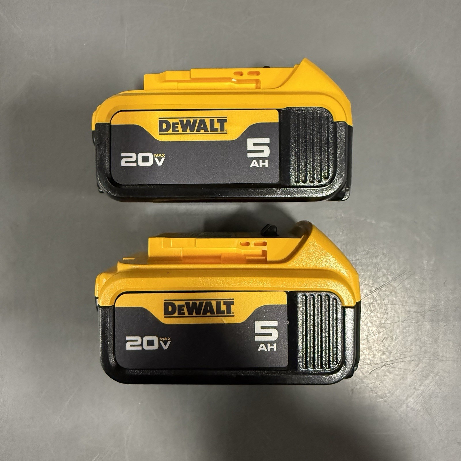 DEWALT DCB205-2 20V MAX Premium Lithium-Ion 5.0Ah Battery Pk 2 Pack 2025 Date gallery