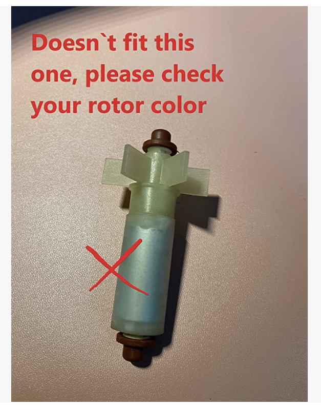 Replacement Summerwaves Rotor PIN for Model SFX1000 X1000 Repair - Ceramic Shaft gallery