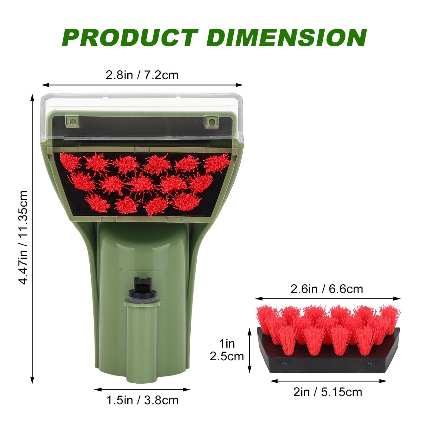 1400B Little Green Machine Attachment Brush Replacement Parts for Bissell Lit... gallery