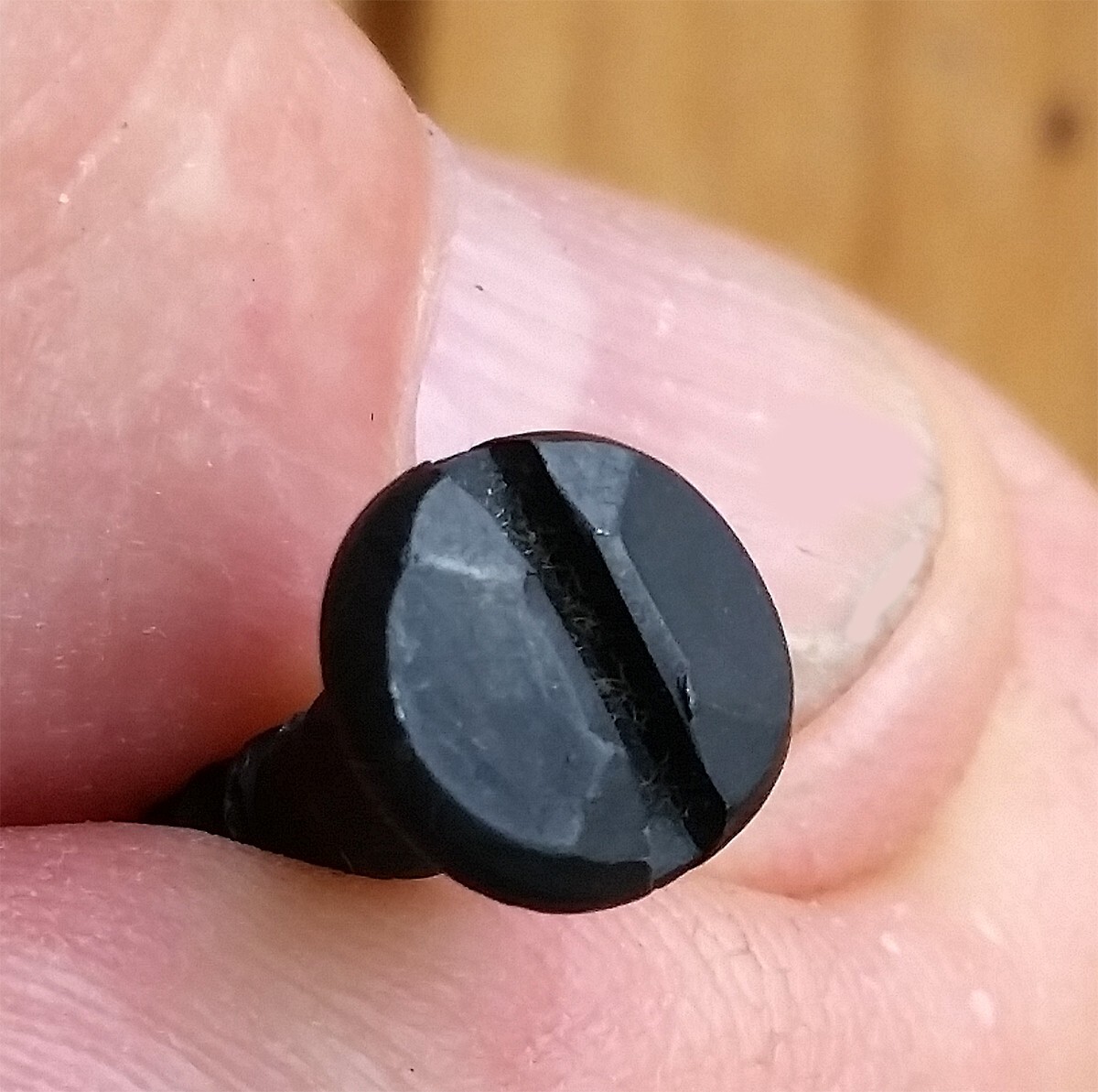 Screw On Clavos, Hammered, Matte Black Finish gallery