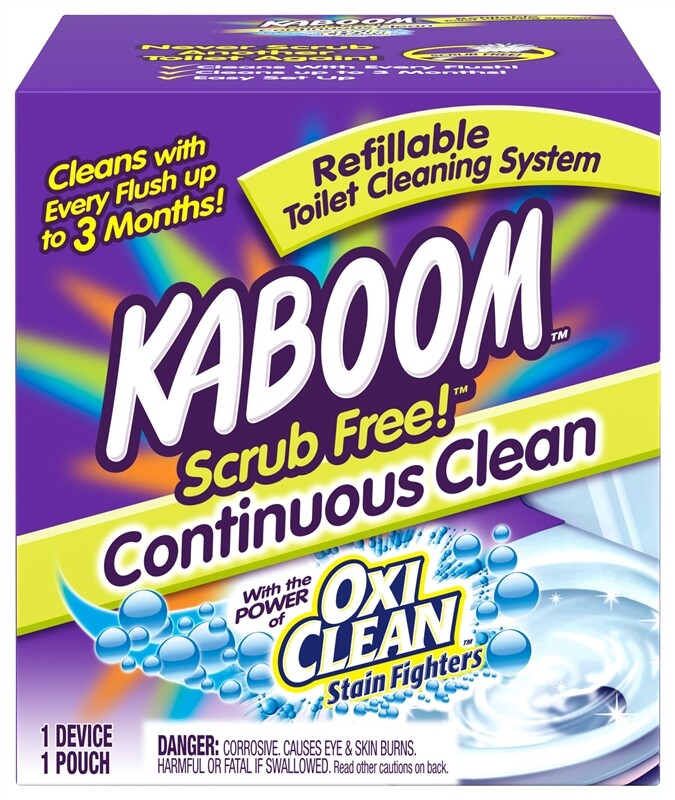 KABOOM 35113 Scrub Free Continuous Automatic Toilet Cleaning System NEW! 8595118 gallery