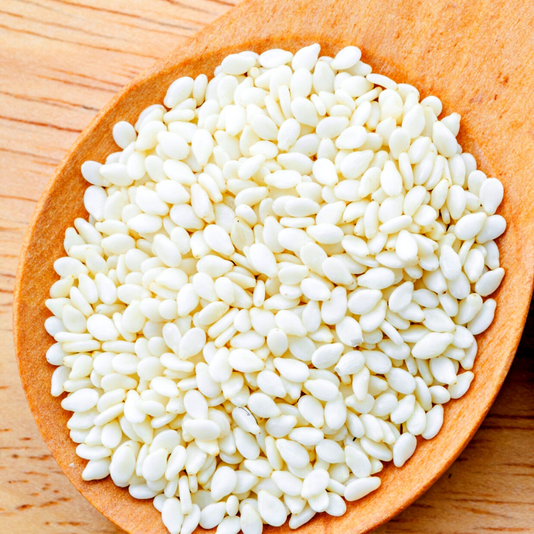 White Sesame Seeds | Ceylon Organic Raw Natural Hulled Whole Premium Herbs bulk gallery