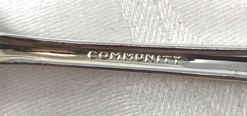 Oneida EVENING STAR Silverware CHOICE Silver Plate Flatware Community (#17-2393) gallery