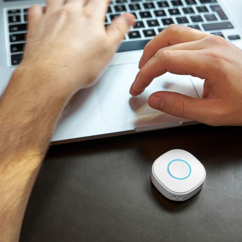 Shelly Button 1. Wi-Fi Remote Control Button for Smart Home Automation, Action a gallery