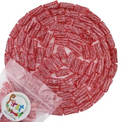 FirstChoiceCandy Sour Licorice Twist Bites, Twisteroos Pectin Filled Sour Bites