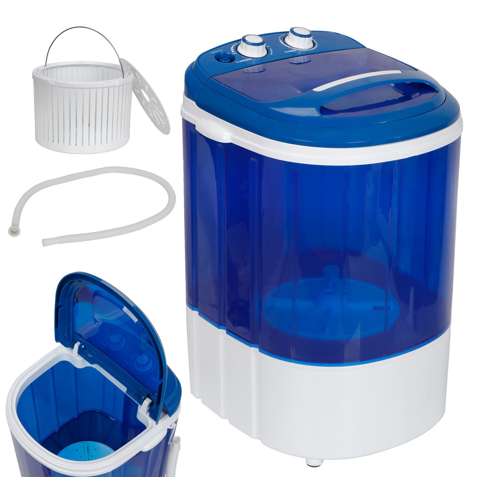 7.9lbs Idea Drain Pump Hose Portable Compact Washing Machine Mini Laundry Washer gallery