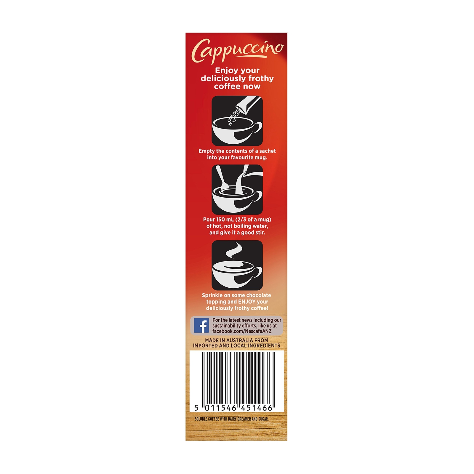Nescafe Cappuccino 10pk gallery