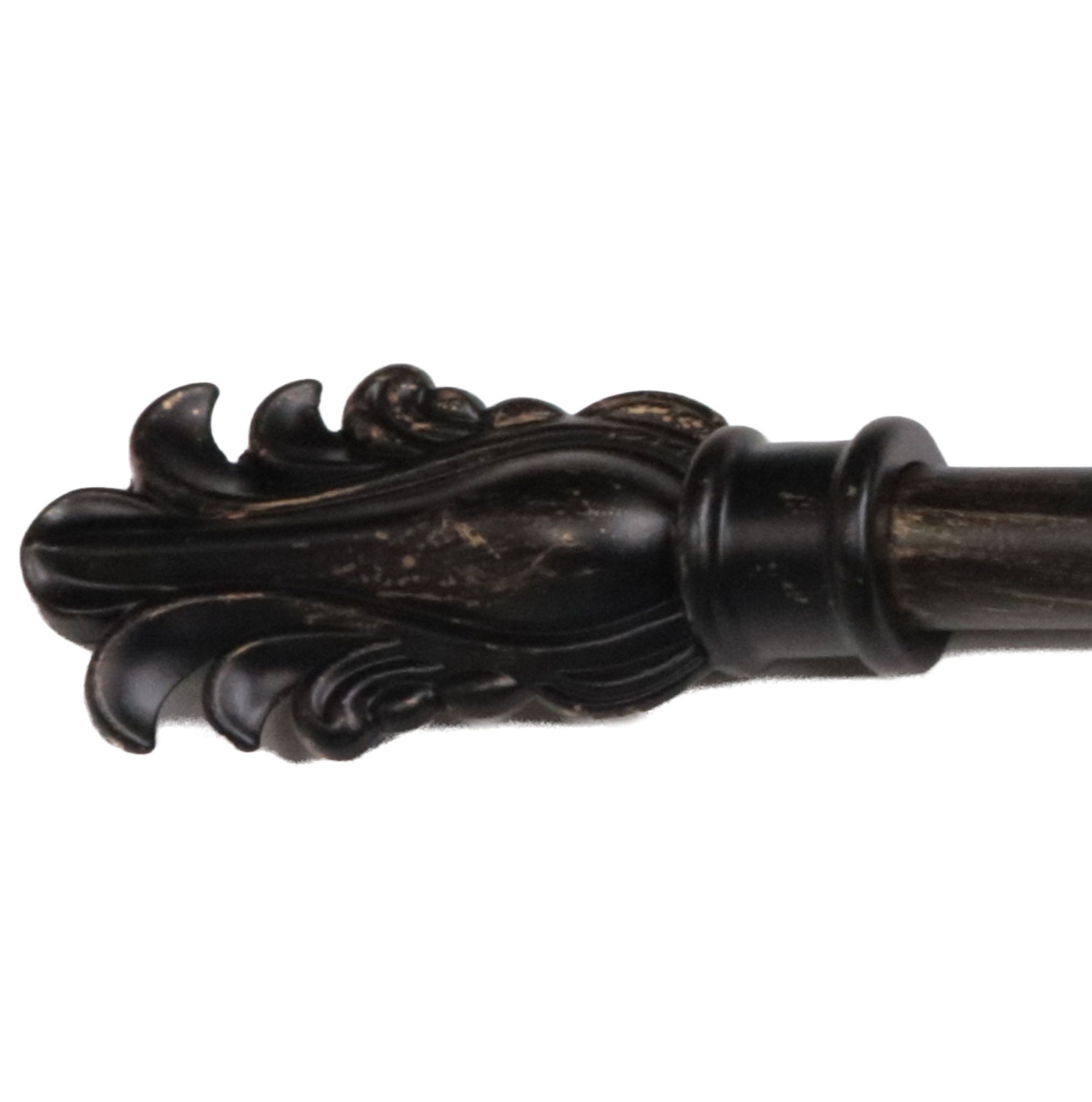 Fancy Feather Antique Black Rod Tapestry Rod gallery