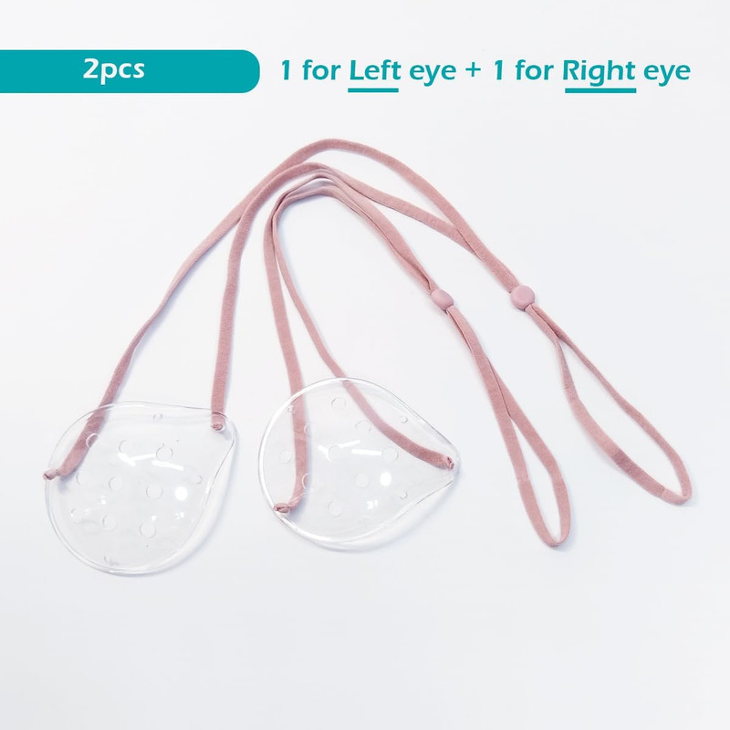 Clear Eye Shield after Cataract Surgery, 2 Pack, Breathable Medical Eye Patches gallery