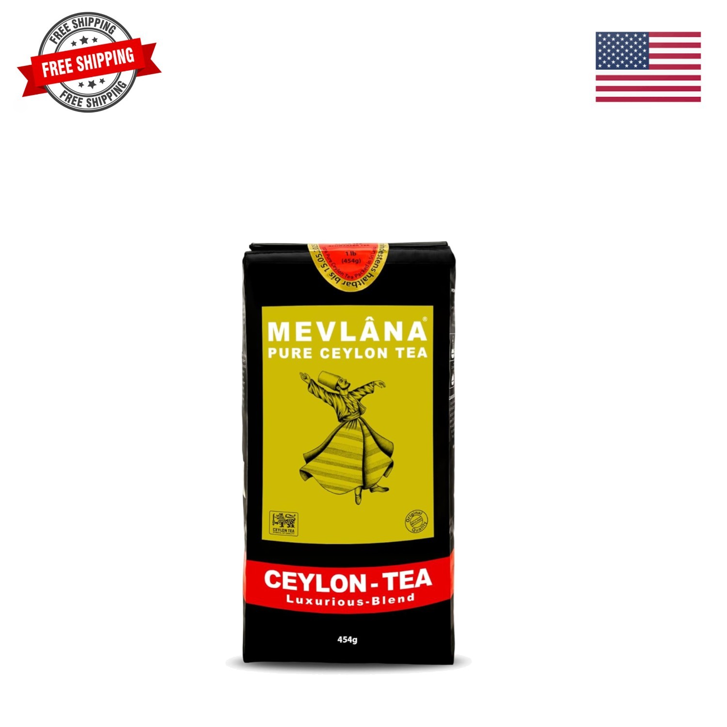 Mevlana - Pure Ceylon Loose Leaf Tea | Black Tea Leaves | Rich & Smooth Sri ... gallery