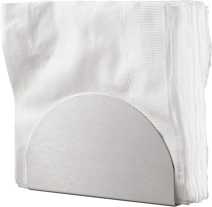 Napkin Serviette Holder Dispenser Paper Tissue Rack Wedding Table Decor Ornament gallery