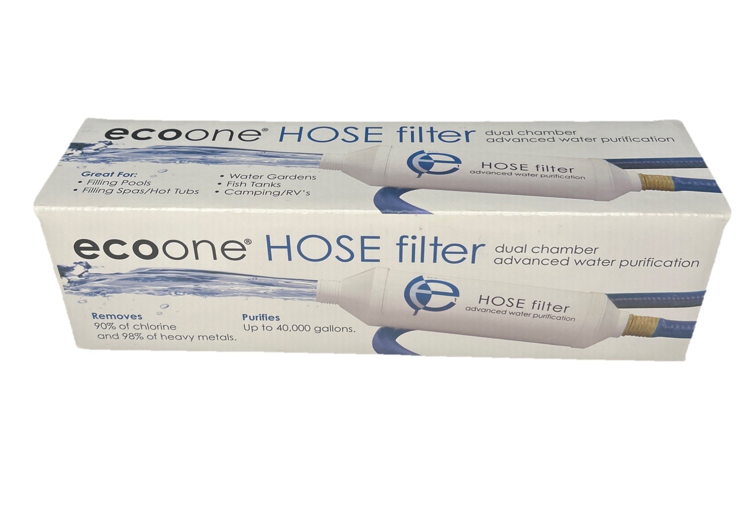 EcoOne Hose Water Filter for Spa Pool Garden Safe Drinking Water 40000 Gallons gallery
