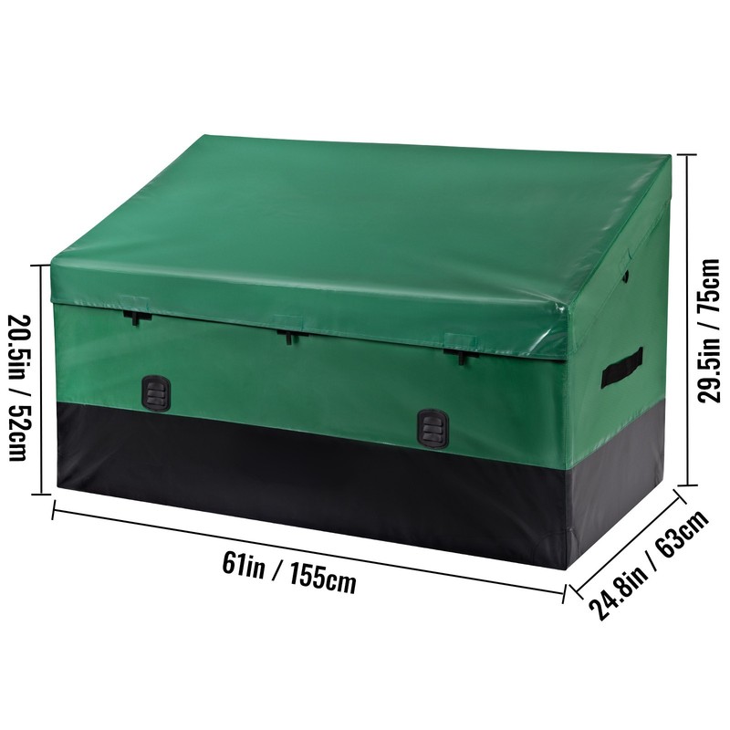 150Gal Waterproof Patio Storage Box Deck Box PE Tarpaulin gallery