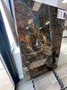 Rich Brown and Blue Porcelain Panel 24” X 48” gallery