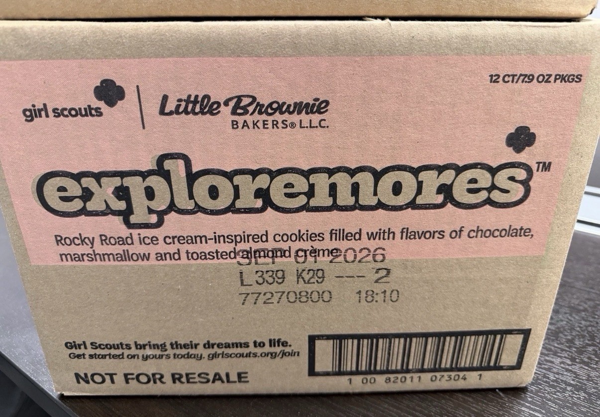 Exploremores Girl Scout Cookies New Case Of 12 Packs gallery