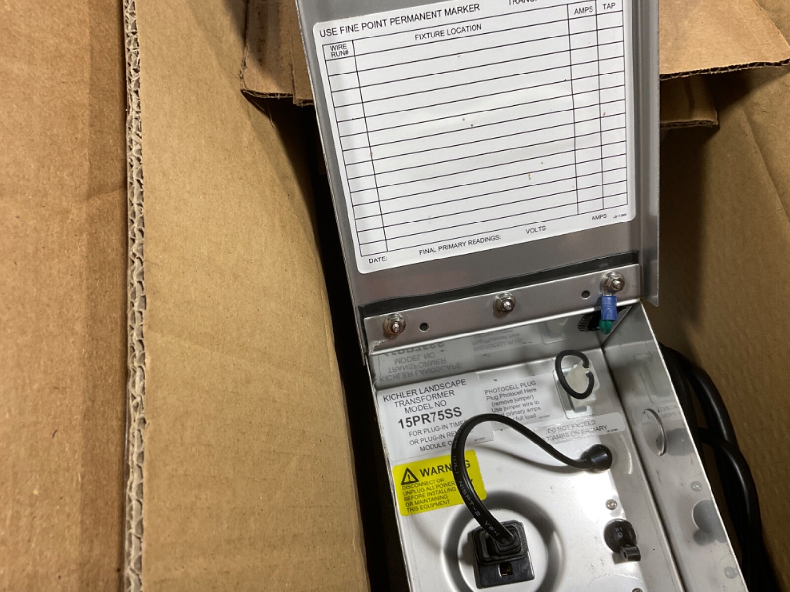 Kichler 15PR75SS 75W Pro Series Transformer in Stainless Steel NEW gallery