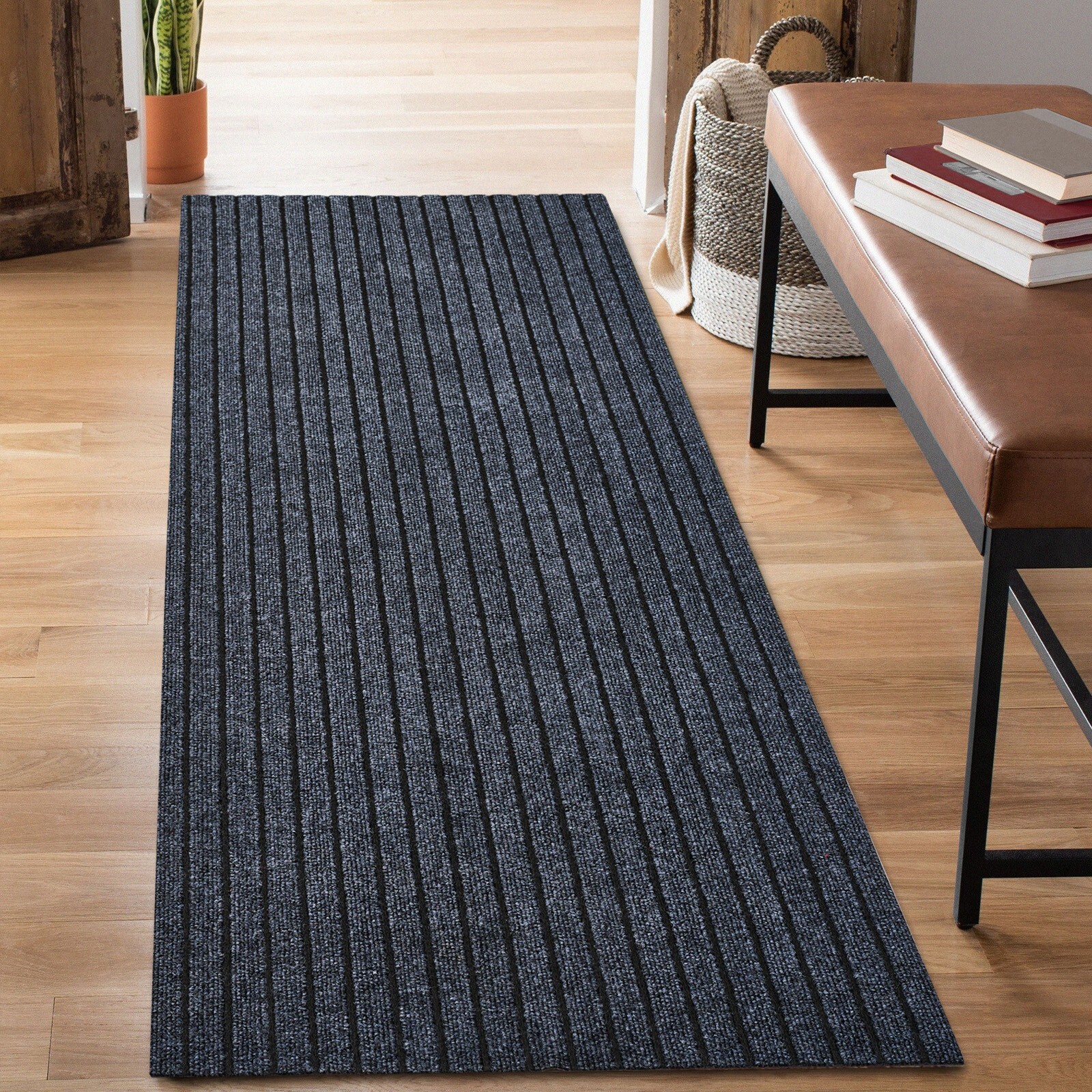 Runner Rug Hallway Non Slip Rubber Back Custom Size as Carpet Doormat Throw Rug gallery