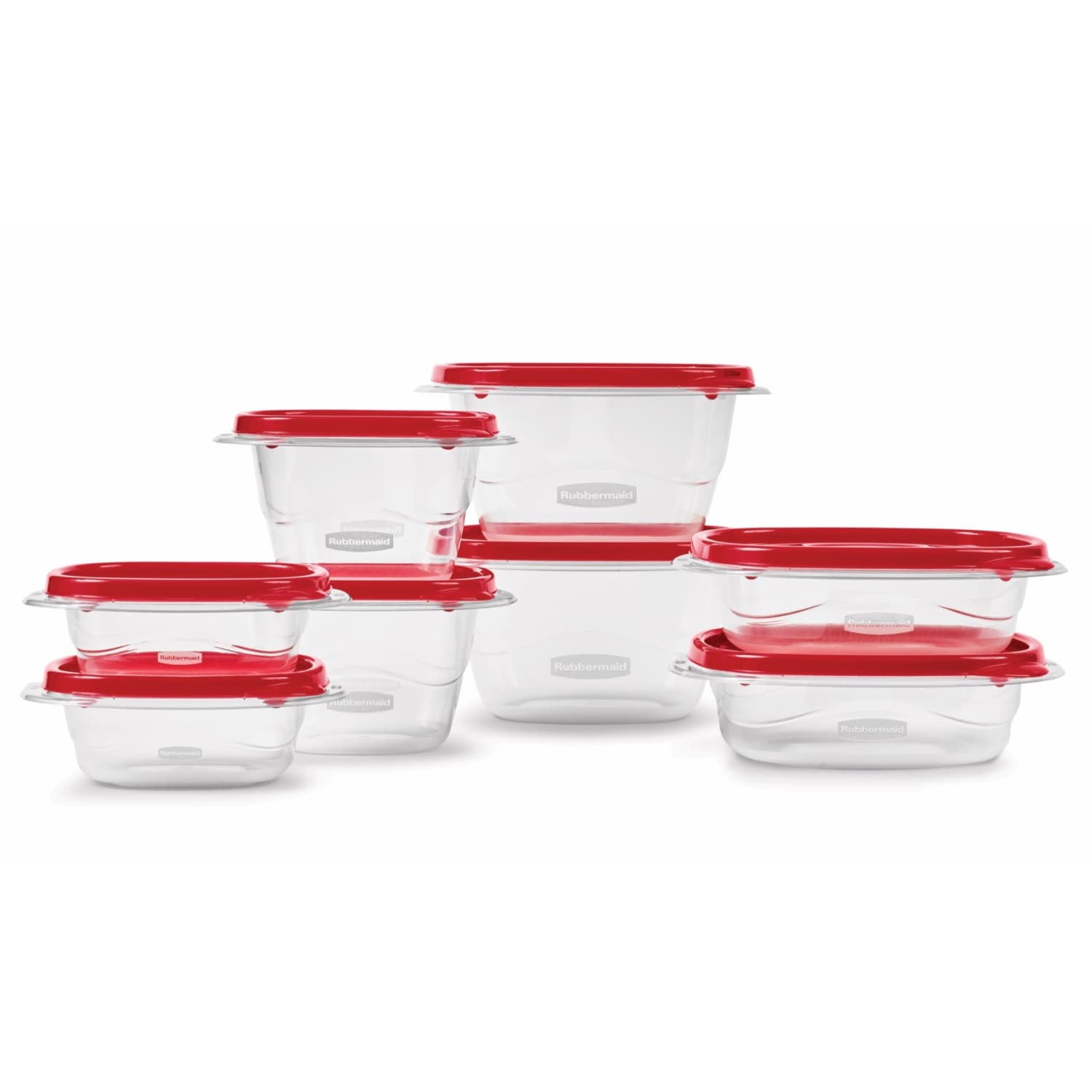 16 Piece Food Storage Container Set For Leftovers & Lunch New gallery