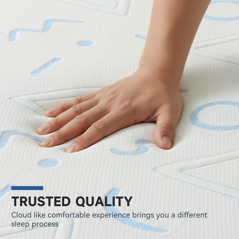 5" 6" Gel Memory Foam Mattress, CertiPUR-US Certified and Breathable, bed in Box gallery