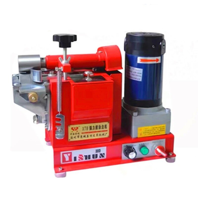 Powerful Gluing Machine Speed Regulating Yellow Glue Machine Over Glue Machine gallery