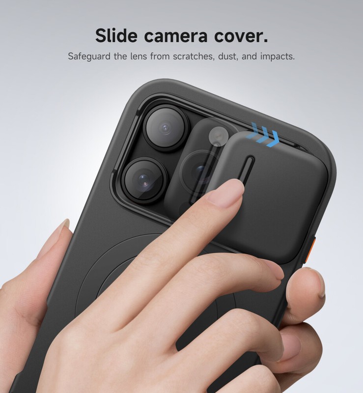 Suritch for iPhone 12/13/14/16/Pro Max Plus Case with Camera Slide Cover MagSafe gallery