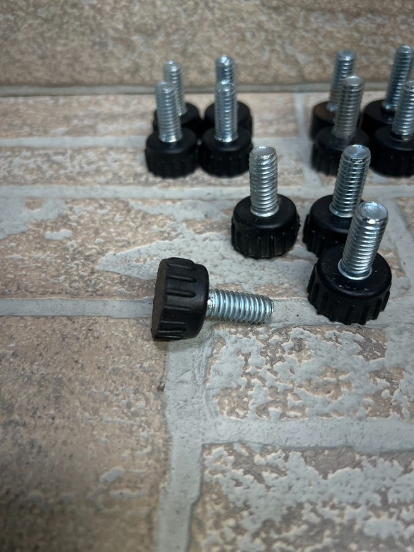 Wire Shelving Rack Threaded Insert Adjustable Feet - Set of 20 gallery