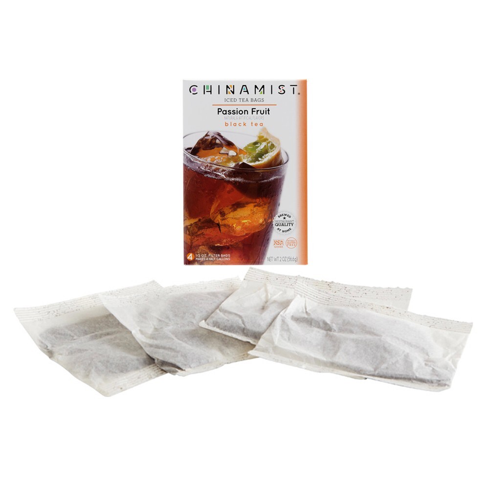 China Mist Passion Fruit Iced Tea Bags, 4-Count Box gallery