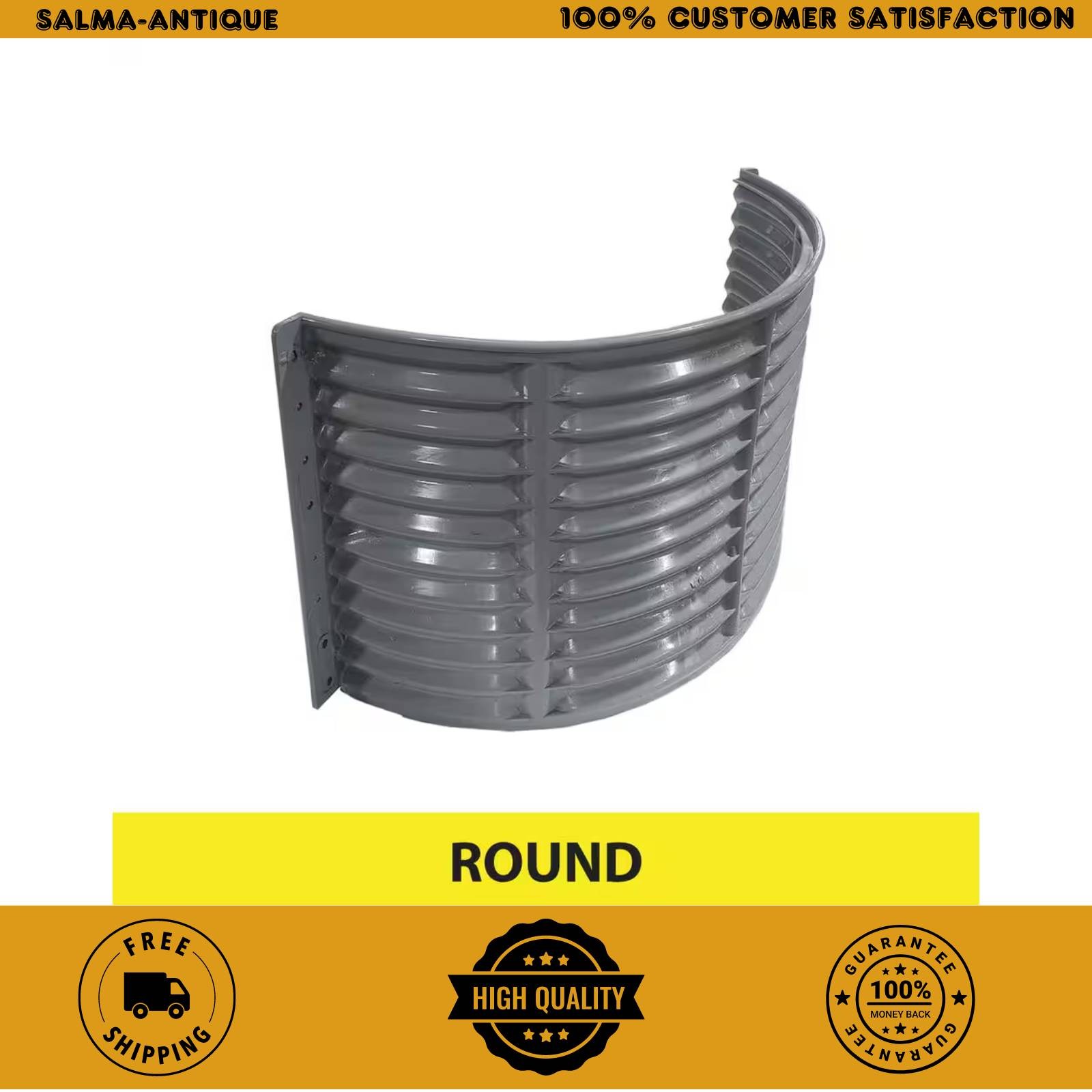 37 In. X 24 In. round Plastic Window Well gallery