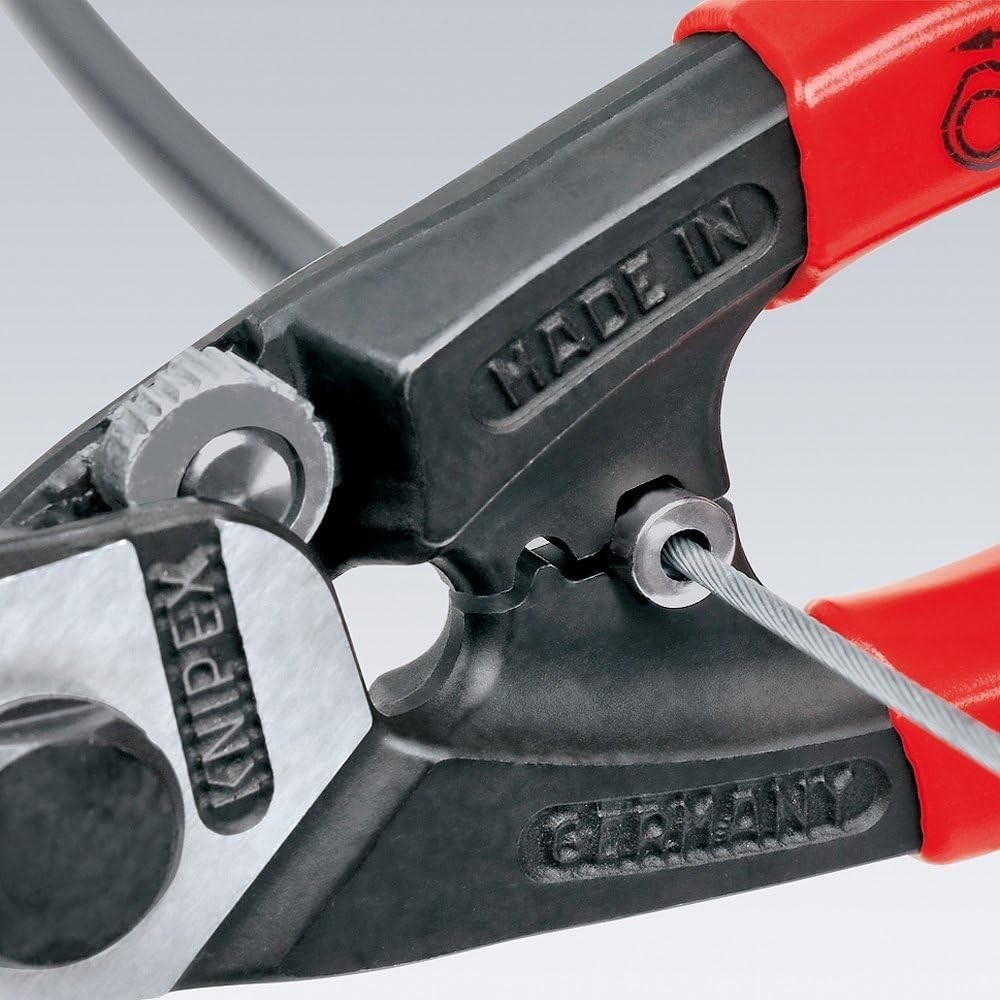 Knipex Tools 95 61 190 SBA Wire Rope Cutters, 7-1/2 inches gallery