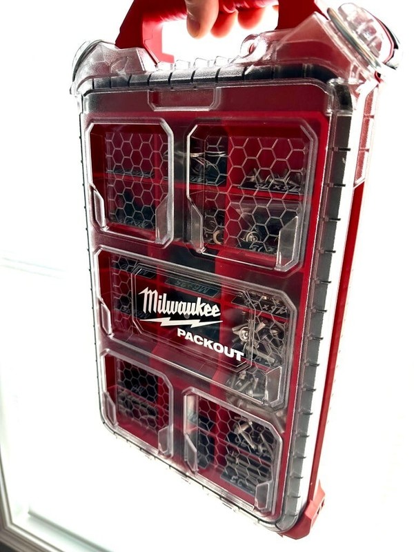 Packout Slim Organiser Small Bin Insert Customisable Storage for 48-22-8431 gallery
