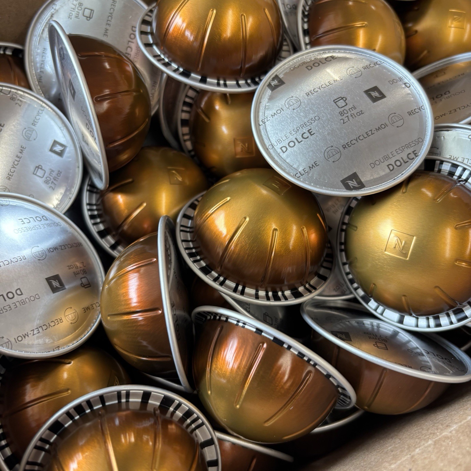 Nespresso Vertuo, Double Espresso Dolce, 50-Count Espresso Pods BULK/LOOSE gallery