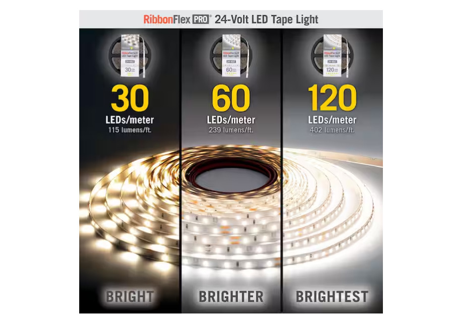 Armacost Lighting RibbonFlex Pro LED Tape Light, Bright White (4000K), 60LEDs gallery