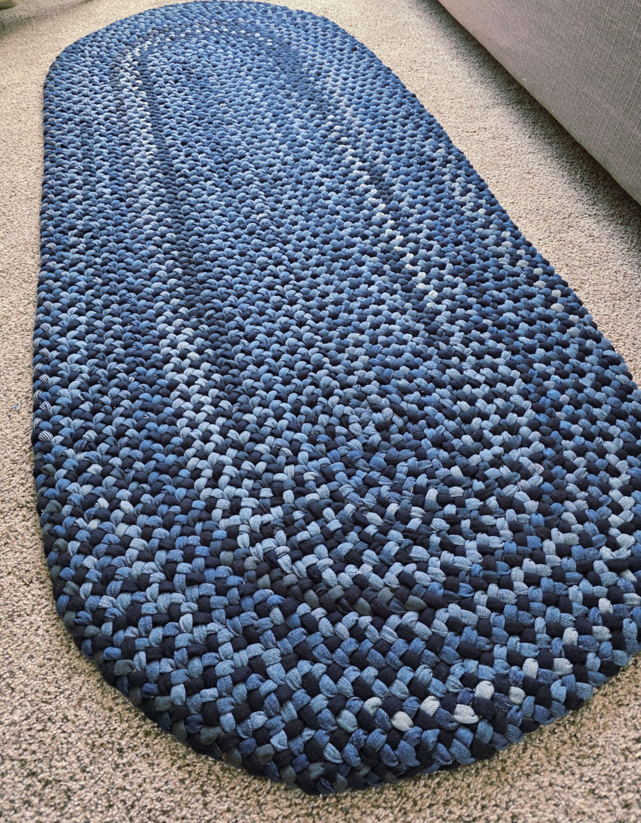 Braided Rug - Handmade From Blue Jeans gallery