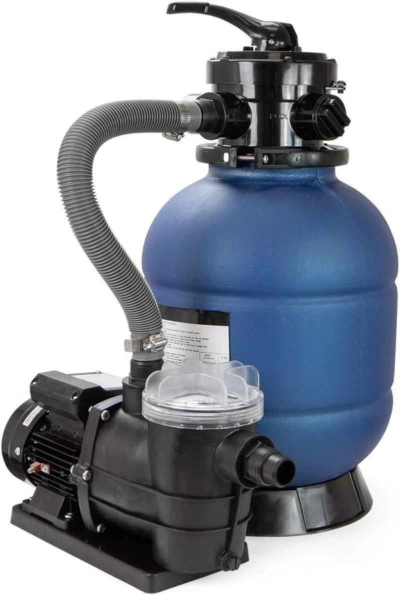 High-Flo 12" Sand Filter Pump for Above Ground Pools - 10,000 Gallons Capacity gallery