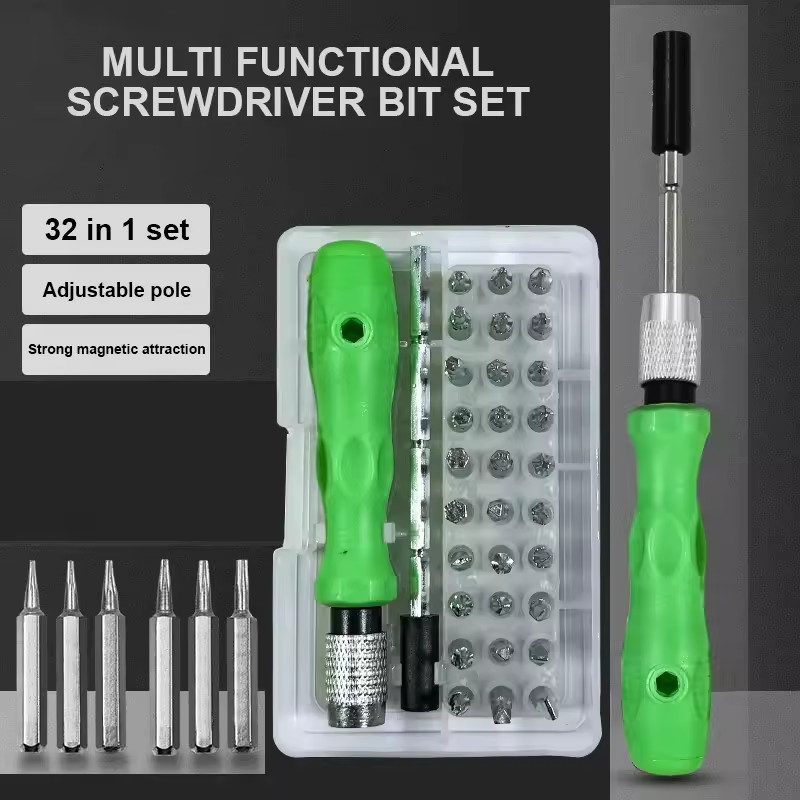 Precision Screwdriver Set 32 in 1 mini magnetic Screwdriver Set maintenance HO gallery