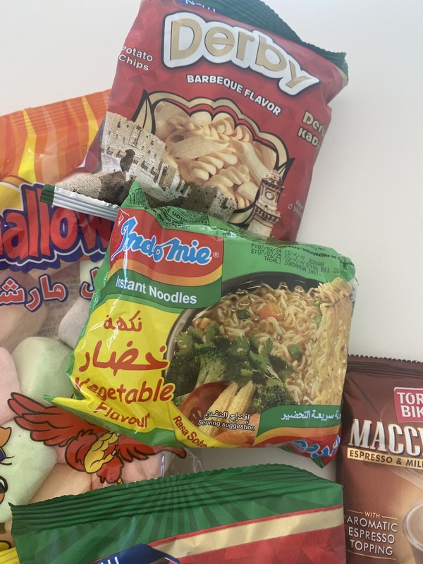 Rare Middle Eastern Exotic Snacks, Drinks And Candy Box 30 Pc gallery