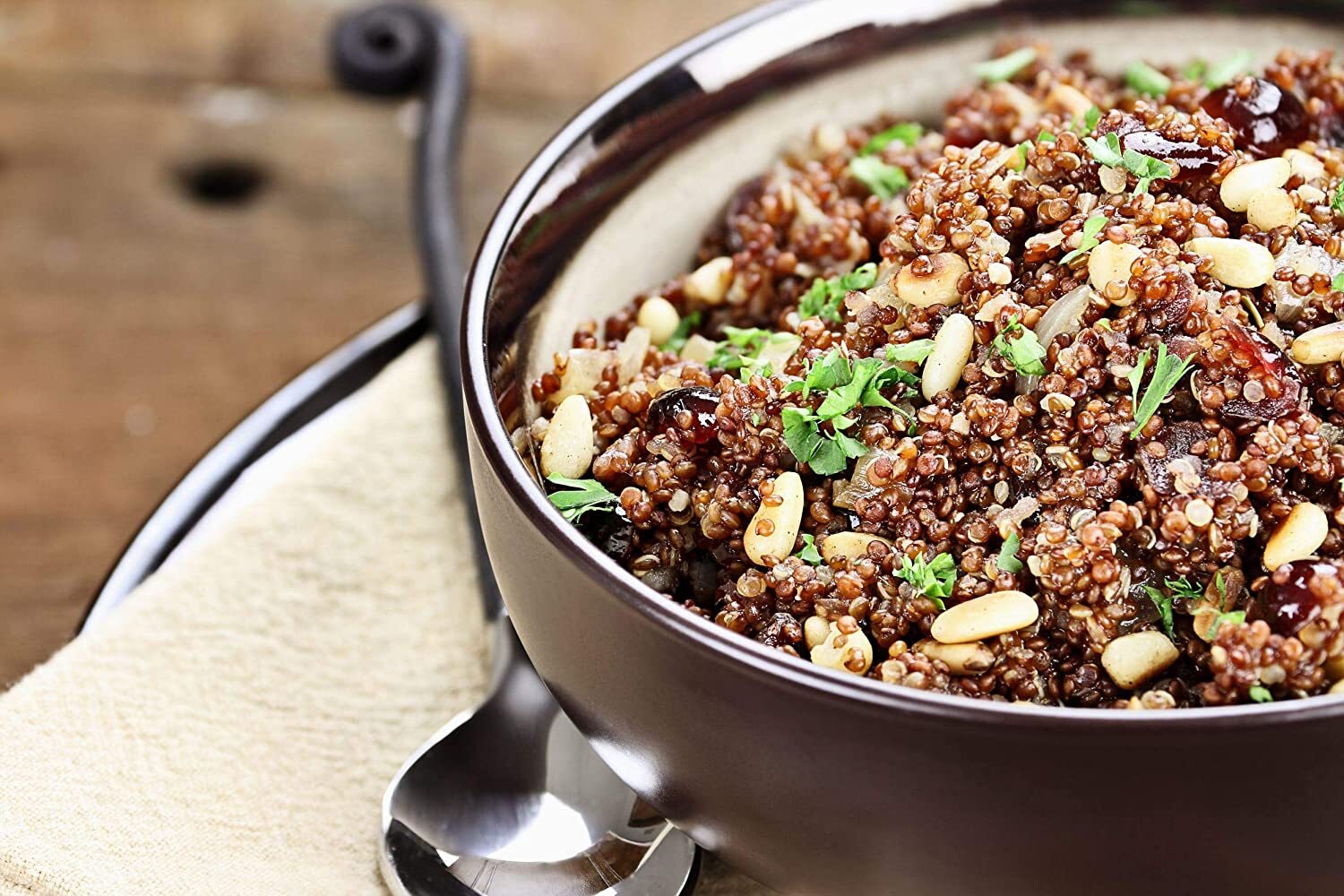 Organic Red Quinoa - Non-GMO, Kosher, Raw, Vegan - by Food To Live gallery