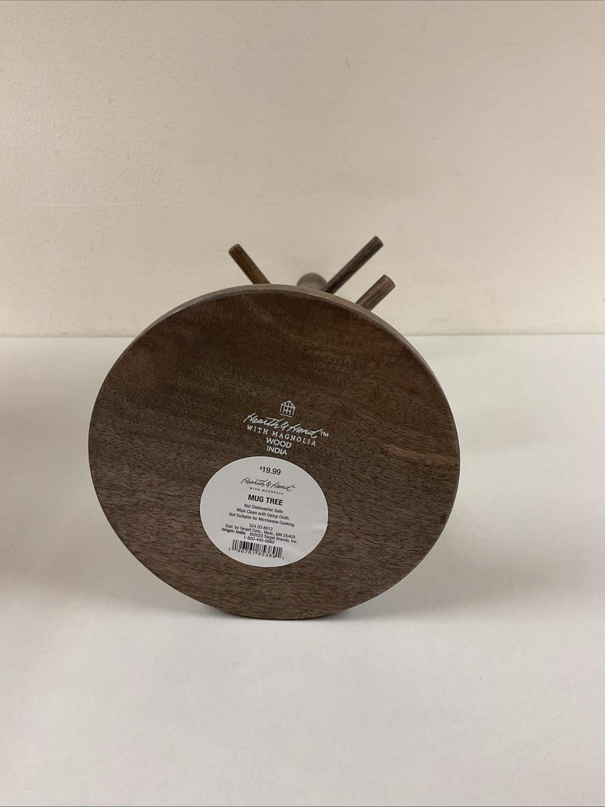 Wooden Mug Tree - Hearth & Hand™ with Magnolia Pickled Black, G128 gallery