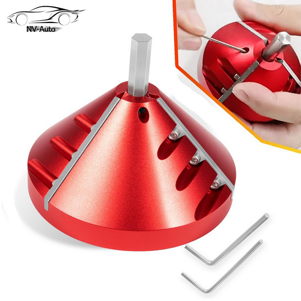 2 in 1 PVC Deburring Tool Inner-Outer Pipe Chamfer Reamer Plumbing Tool ABS PP gallery